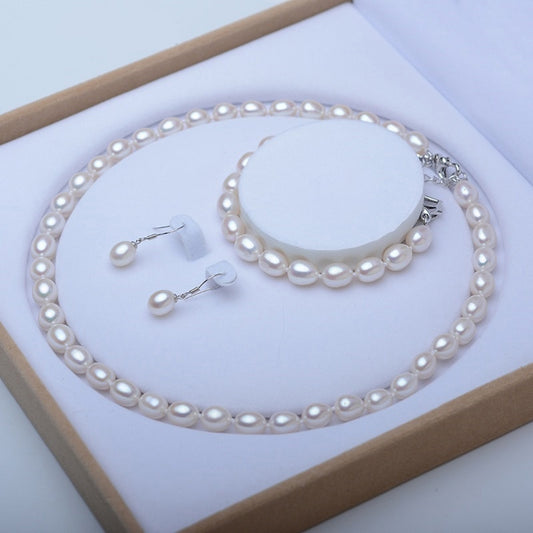 Uzunvari barok mirvari dəst - boyunbağı, qolbaq, sırğa, 10 milli