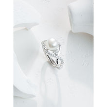 Qalereya görüntüsünə şəkil yükləyin, Sonsuzluq dizaynlı italyan gümüşü premium mirvari dəst
