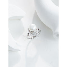 Qalereya görüntüsünə şəkil yükləyin, Alov dizaynlı italyan gümüşü premium mirvari dəst
