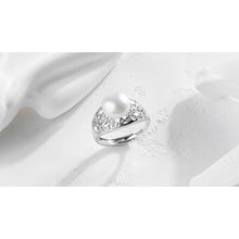 Qalereya görüntüsünə şəkil yükləyin, Klassik dizaynlı italyan gümüşü premium mirvari dəst
