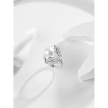 Qalereya görüntüsünə şəkil yükləyin, Asma sırğalı italyan gümüşü premium mirvari dəst
