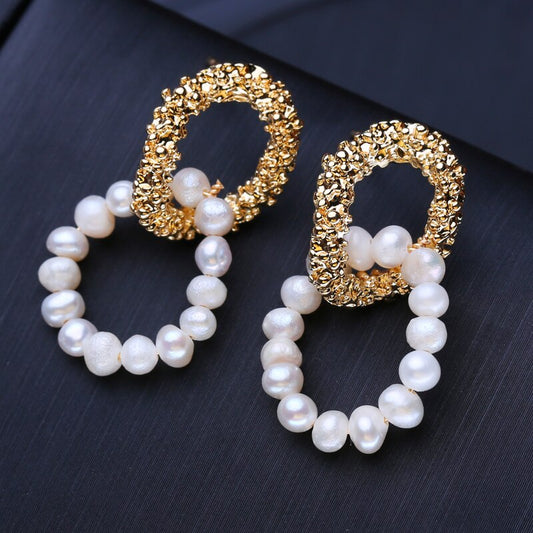 Unikal dizaynlı barok mirvari sırğa